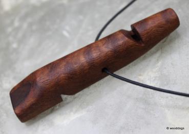 Mahagoni pommele Doppelpfeife verdreht Nr. 3