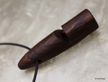 Hundepfeife Cocobolo mini Nr. 1