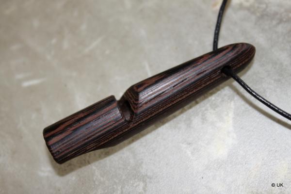 Hundepfeife Wenge mini